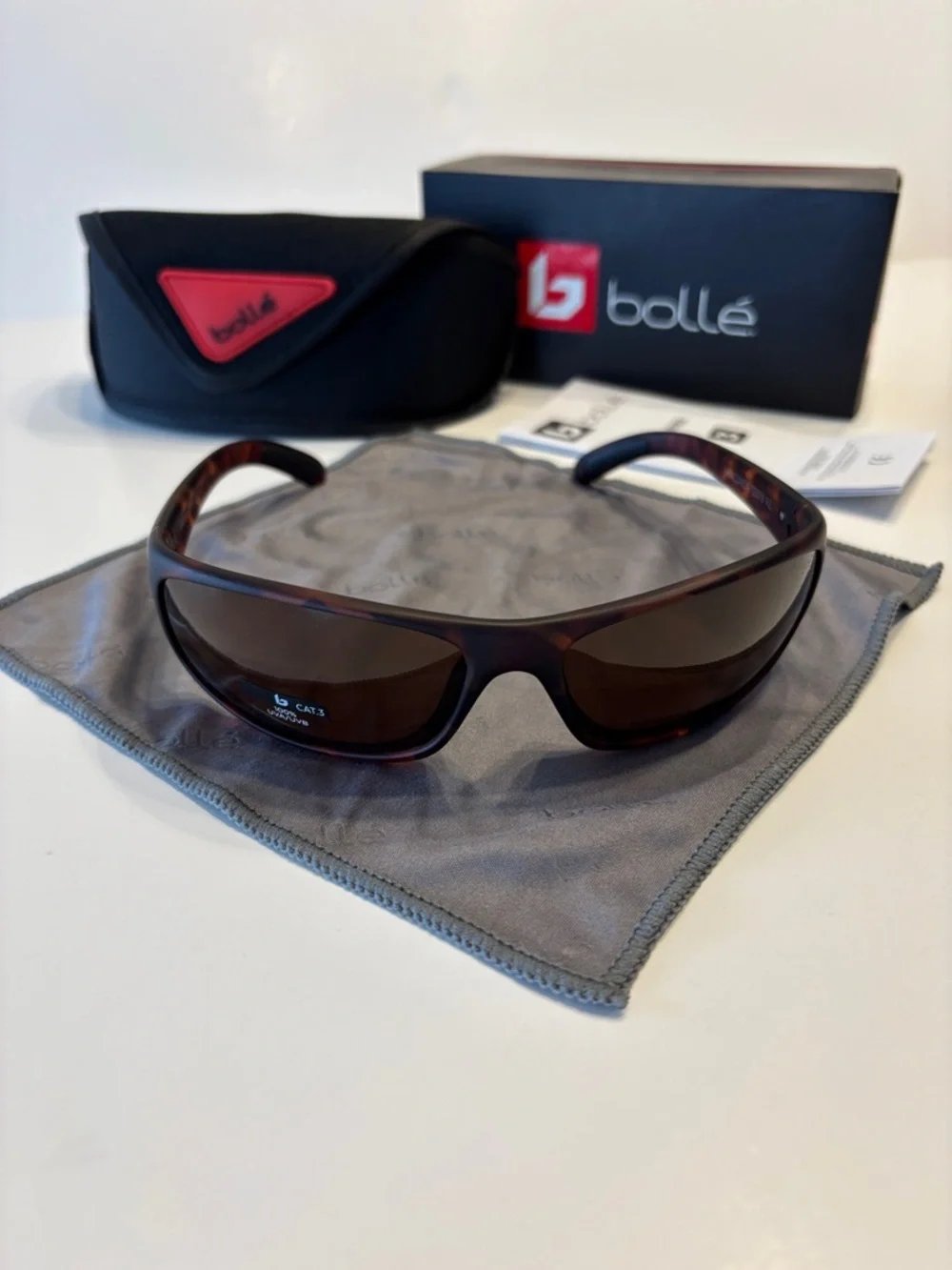 bolle Anaconda Tortoise Sunglasses